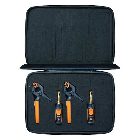 Testo 0563 0002 20 - Smart Probes AC Refrigeration Test Kit - 350ft.