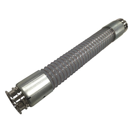 Kuriyama 2001-300-10-TRI-TRI - Food Grade Hose Assembly,3" ID x 10 ft.