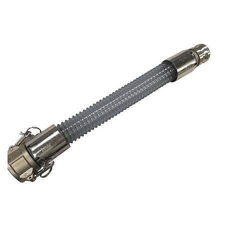 Kuriyama WT300-5-C X E - Food Grade Hose Assembly,3" ID x 5 ft.