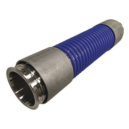 Kuriyama 2020-400-5-TRI-TRI - Food Grade Hose Assembly,4" ID x 5 ft.
