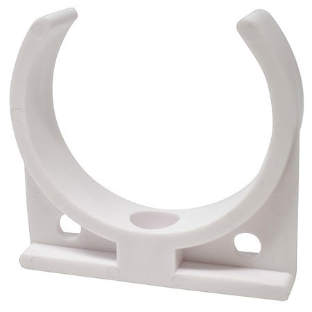 Nephros 70-0901 - Wall Clip,21/2in H,Polypropylene,21/2in Dia