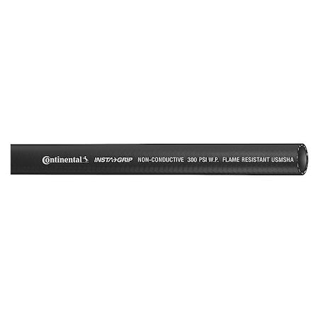 Continental IGBK02530-50-G - Air Hose,1/4" ID x 50 ft.,Black