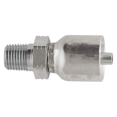 Parker 1UT43-12-12 - Crimp Fitting,3/4" I.D.,3/4",M,BSPP