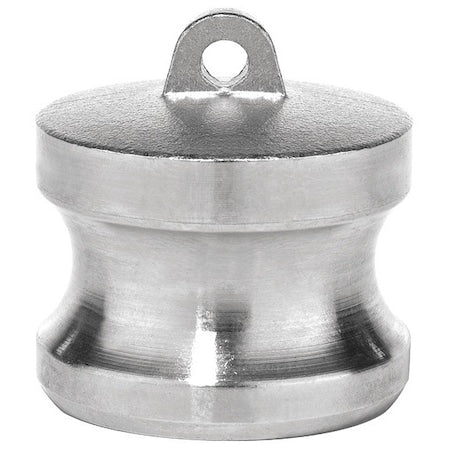 Usa Industrials BULK-CGF-342 - Cam and Groove Fitting, 304 SS, DP, 1/2" Adapter Dust Plug