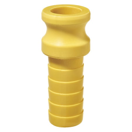 Usa Industrials BULK-CGF-487 - Cam and Groove Adapter,1",Nylon