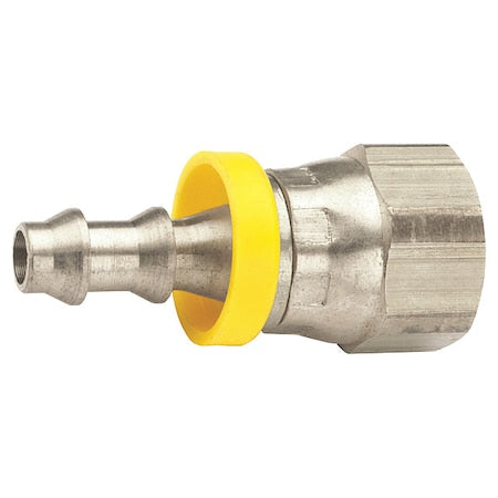 Dixon 2880609SS - Push on Hose Fitting,3/8"x3/8",Barbx UNF