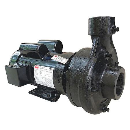 Dayton 55JJ63 - Centrifugal Pump,2 HP,1 Ph,115/230 VAC