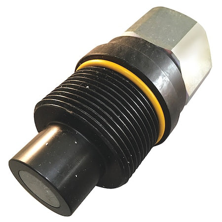 Eaton Aeroquip FD96-1005-12-12 - Hydraulic Quick Connect Hose Coupling, Steel Body, Push-to-Connect Lock, 1-1/16"-12 Thread Size