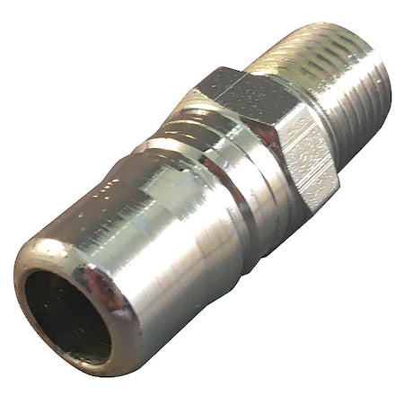 Hansen 3L25 - Hydraulic Quick Connect Hose Coupling, Steel Body, Push-to-Connect Lock, 1/2"-14 Thread Size
