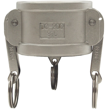 Dixon G50-DC-SS - Dust Cap,Type DC,316 SS,1/2"