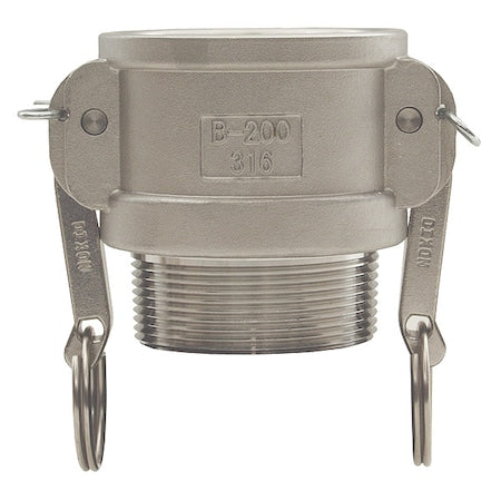 Dixon G125-B-SS - Cam and Groove Coupling,1-1/4",316 SS