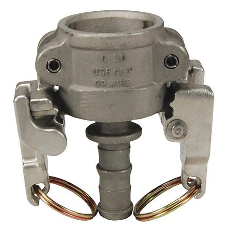 Dixon RC050EZ - Cam and Groove Coupling,1/2",316 SS