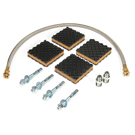 Ingersoll-Rand 38335402 - Compressor Installation Kit, Reciprocating Compressor, 1/2 in, For 2340/SS3/SS5 Series