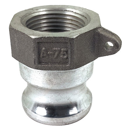 N/A PLE02 - Cam and Groove Adapter,3/4",Aluminum