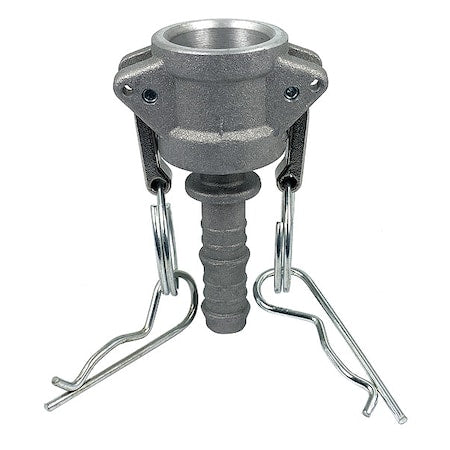 PLE51 - Cam and Groove Coupling,1/2",Aluminum