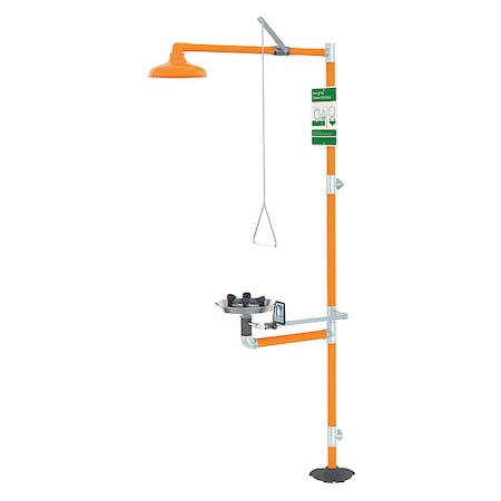 Instock GRSSBF909 - Drench Shower and Eyewash,Floor Mount