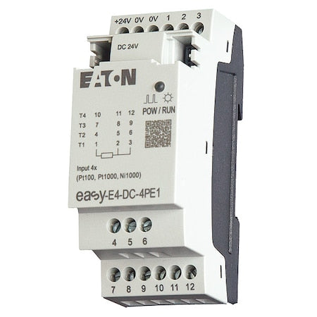 Eaton EASY-E4-DC-4PE1 - I/O Module, 20.4 to 28.8 V DC, 4 Inputs