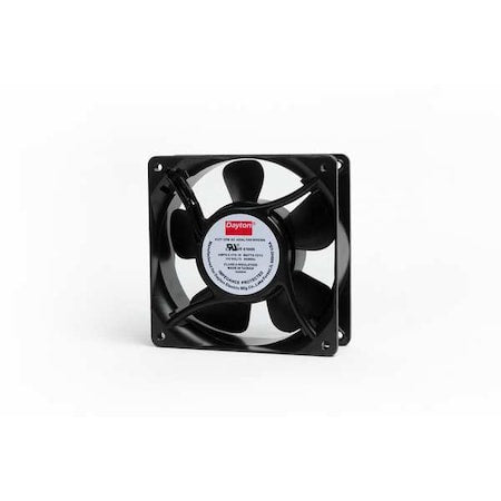 Dayton 55VD30 - Standard Square Axial Fan, 115 V AC, Aluminum, 4 11/16 in W.