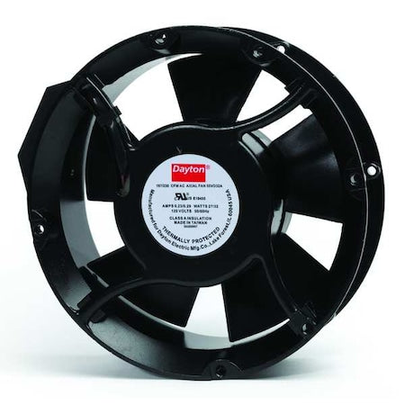 Dayton 55VD32 - Standard Round Axial Fan, 120 V AC, 230 cfm cfm