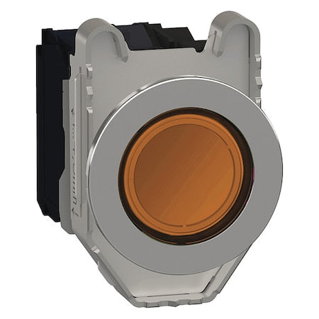 Schneider Electric XB4FW35M5 - Illuminated Push Button, 30 mm, 1 NO/1 NC, Orange