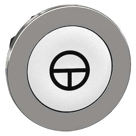 Schneider Electric ZB4FA145 - Pushbutton Head, 30 mm, Black, White