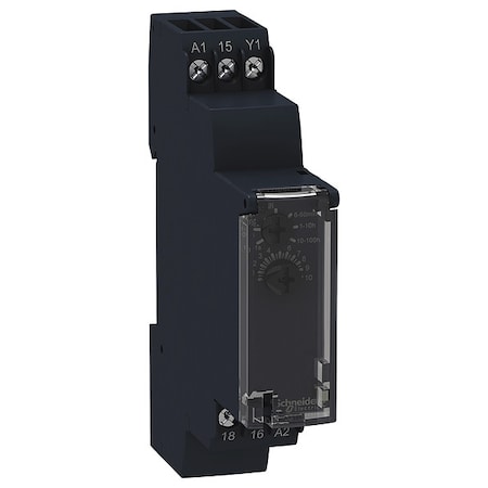 Schneider Electric RE17LHBM - Time Delay Relay, Square, Interval, 1 Functions 240 V AC
