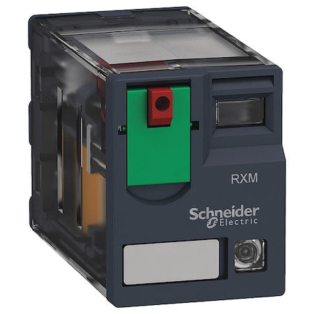 Schneider Electric RXM4GB2U7 - Plug-In, Plug-In Relay, Square, 3 A, 14 Pins, Quick Connect