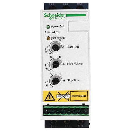 Schneider Electric ATS01N209QN - Soft Start,380 to 415 V AC,9 A