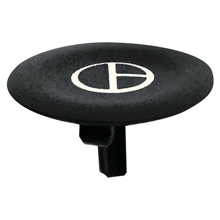 Schneider Electric ZBA245 - Push Button Head, Marked, 22mm, Black