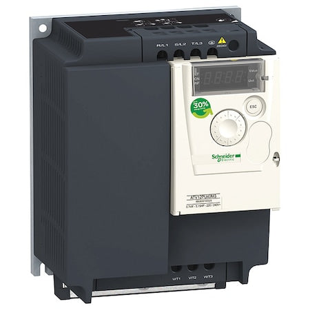Schneider Electric ATV12PU30M3 - Variable Frequency Drive, Black