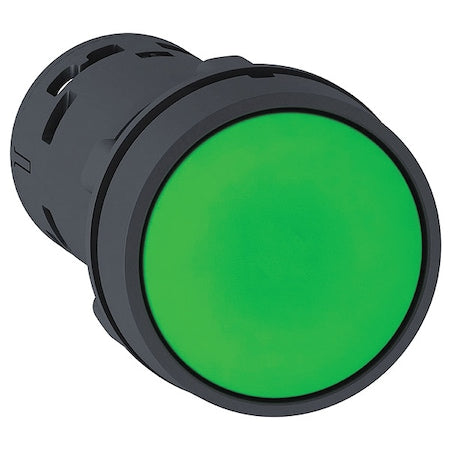 Schneider Electric XB7NA35 - Flush Push Button, 22 mm, Green