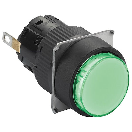 Schneider Electric XB6EAV3BP - Pilot Light,24 VDC,Green,LED Lamp