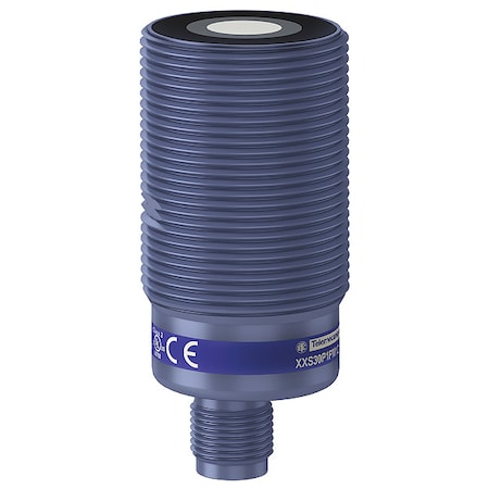 Telemecanique Sensors XXS30P1PM12 - Cylindrical Ultrasonic Sensor, PBT, M12