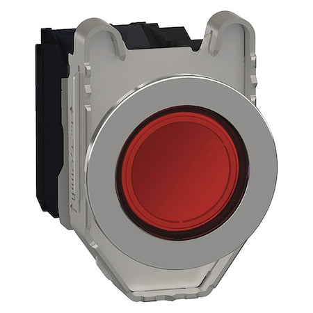 Schneider Electric XB4FW34B5 - Illuminated Push Button, 30 mm, 1 NO/1 NC, Red