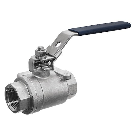 Usa Industrials ZUSA-VLV-52 - Manual 2-Way Ball Valve,NPT,304 SS