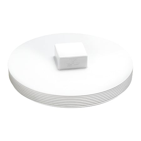 P106-030 - PVC Plug, Spigot, 3 in Pipe Size