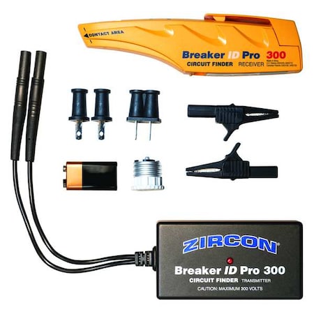 Zircon 71263 - Circuit Breakr Findr,9"Test Lead,CATIII300 V