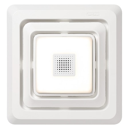 Broan-Nutone FG800SPK - Speaker Fan/Light Grille,9 3/4 In,White