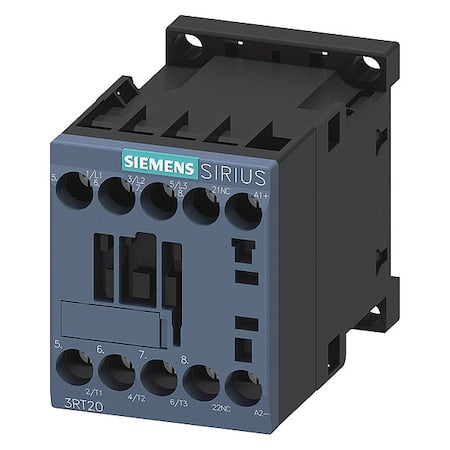 Siemens 3RT20151KB42 - IEC Power Contactor, Non-Reversing, 24 VDC
