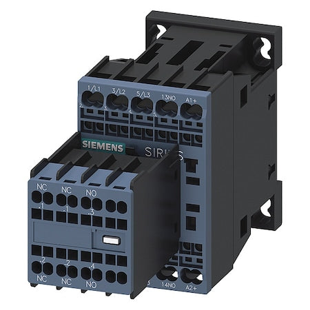 Siemens 3RT20162BB44 - IEC Power Contactor, Non-Reversing, 24 VDC