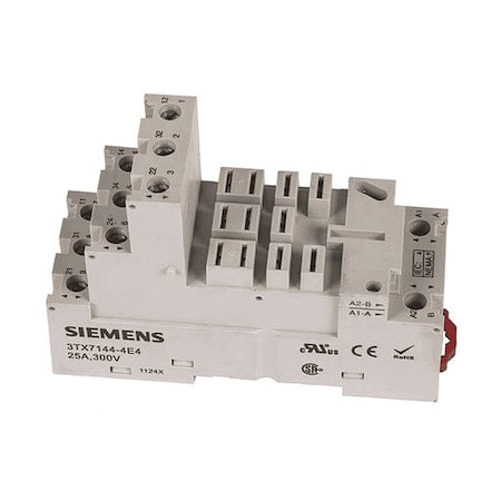 Siemens 3TX71444E4 - Relay Socket, 11 Pins