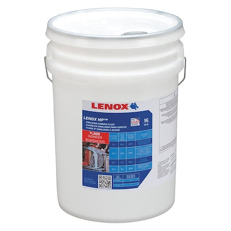 Lenox LXBSHP5G - Sawing Fluid, HP, Soluble Oil, 5 gal, White