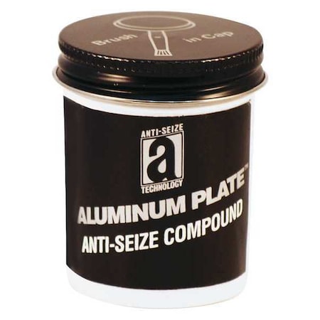 Anti-Seize Technology 32002 - Anti-Seize, Brush-Top Can, 2 oz, Aluminum, Graphite Base, 2000 Degrees F Max Op Temp, Paste