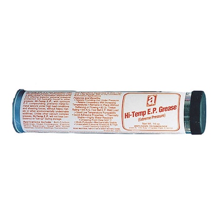 Anti-Seize Technology 24814 - Grease, 14 oz, Cartridge, NLGI 2 Base, 400 Degrees F Max Op Temp Green