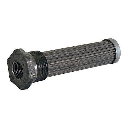 Buyers Products SW2001253 - Thru-Wall Sump Strainer 2"NPT Male Thread To 1-1/4"NPT Port Thread w/ Zinc-Plated Bushing