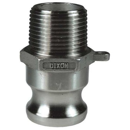Dixon 250-F-SS - Cam and Groove,SS Adapter x MNPT,2-1/2"