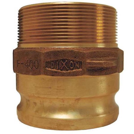 Dixon 300-F-BR - Cam and Groove,BR Adapter x MNPT,3"