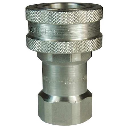 Dixon 2HF2-SS - HSeries Poppet,FNPT1/4",Coupler1/4",316 S