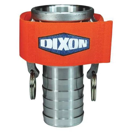 Dixon CVS24 - 2" W x 24" L Loc-King Cam Arm Hook-and-Loop Orange Fastener Strap