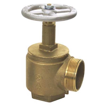 Dixon AV250-I - BR Angle Valve,FNPT Inlet 2-1/2"